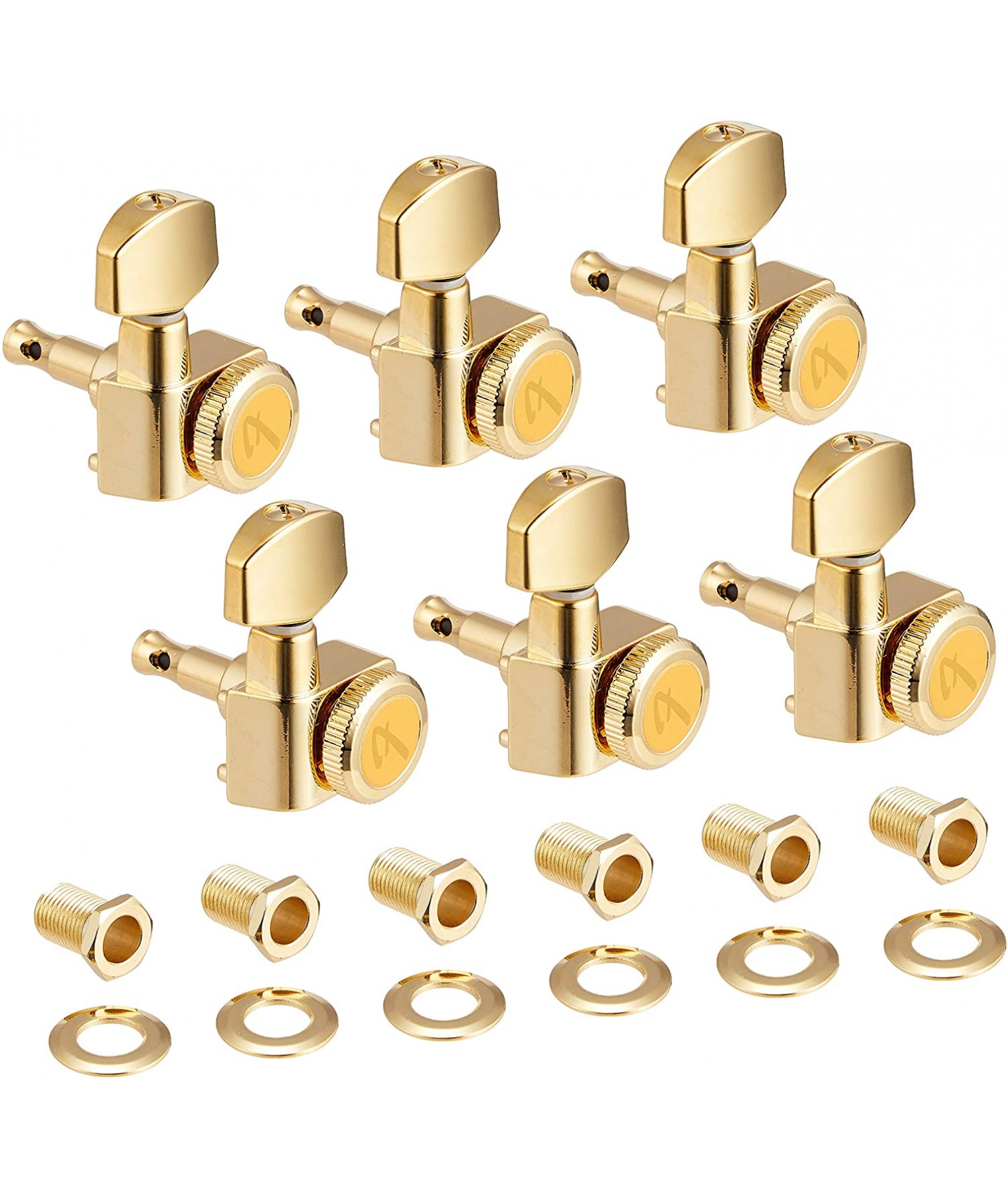 新品 0990818200 Fender Locking Tuners Gold Fender Locking Tuners GOLD 0990818200 099-0818-200